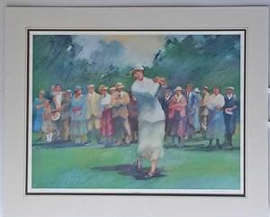 The Champion Ladies Golf Signed Limited Edition Print Artists Proof Unnumbered