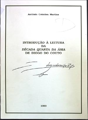 Bild des Verkufers fr Introducao a Leitura da Decada Quarta da Asia de Diogo do Couto zum Verkauf von books4less (Versandantiquariat Petra Gros GmbH & Co. KG)