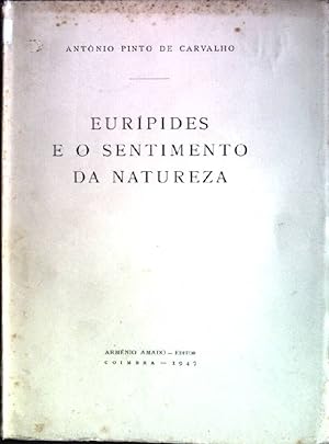 Bild des Verkufers fr Euripides e o sentimento da natureza zum Verkauf von books4less (Versandantiquariat Petra Gros GmbH & Co. KG)