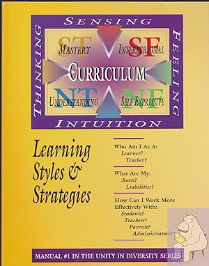 Image du vendeur pour Learning Styles & Strategies (The Unity in Diversity Series Vol. 1) mis en vente par Riverhorse Books