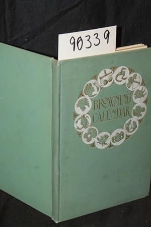Image du vendeur pour A Browning Calander mis en vente par Princeton Antiques Bookshop