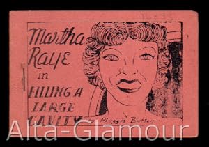 Seller image for MARTHA RAYE IN "FILLING A LARGE CAVITY"; By Pluggis Bottmome for sale by Alta-Glamour Inc.