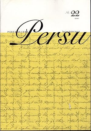 Immagine del venditore per Persuasions: Persu: The Jane Austen Journal, No. 22, 2002 venduto da Dorley House Books, Inc.