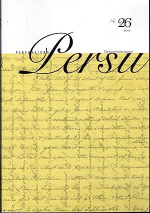 Seller image for Persuasions: Persu: The Jane Austen Journal, No. 26, 2004 for sale by Dorley House Books, Inc.