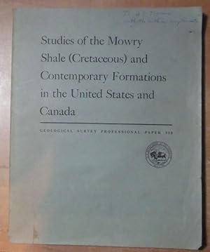 Studies of the Mowry Shale (Cretaceous) and Contemporary Formations in the United States and Canada