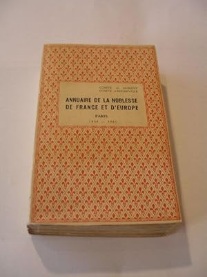 Seller image for ANNUAIRE DE LA NOBLESSE 89e VOLUME 1960 ( 117e ANNEE ) for sale by LIBRAIRIE PHILIPPE  BERTRANDY