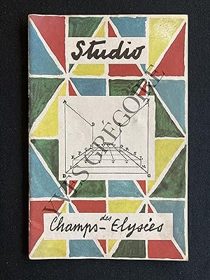 GRAND'PEUR ET MISERE DU III EME REICH-PROGRAMME STUDIO DES CHAMPS ELYSEES SAISON 1978-1979