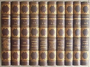 Oeuvres de Chateaubriand. Tomes 1-20 en 10 Volumes. Avec 100 Gravures.