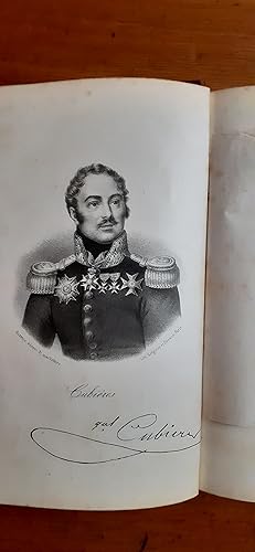 Bild des Verkufers fr DISCOURS DE M. LE GNRAL CUBIERES, Pair de France, ancien Ministre de la Guerre, Membre du Comit d'Infanterie, recueillis et prcds d'une Notice Historique par un officier de l'ancienne arme. zum Verkauf von Librairie Sainte-Marie