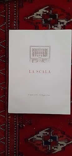 Immagine del venditore per LA SCALA. 3 Agosto 1778 -11 Maggio 1946. venduto da Librairie Sainte-Marie