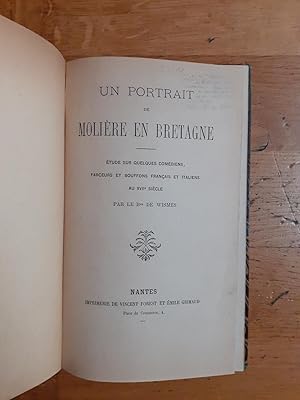 Image du vendeur pour UN PORTRAIT DE MOLIERE EN BRETAGNE. mis en vente par Librairie Sainte-Marie