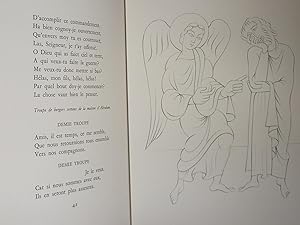 Abraham sacrifiant, Tragédie française de Théodore de Bèze, lithographies originales de L. Gischi...