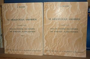 Le Mésozoïque Saharien, essai de synthèse des données des sondages algéro-tunisiens, Centre de Re...