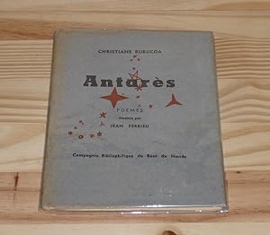 Antarès, poèmes illustrés par Jean Ferrieu, Paris, Compagnie des Bibliophiles du Bout du Monde, 1...