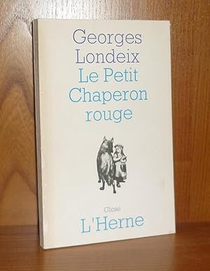 Image du vendeur pour Le petit chaperon rouge de Perrault, Paris, L'Herne, 1970. mis en vente par Mesnard - Comptoir du Livre Ancien
