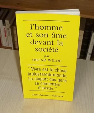L'homme et son âme devant la société, traduit et présenté par Daniel Mauroc, Paris, Jean Jacques ...