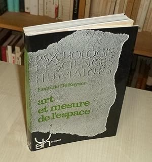 Art et mesure de l'Espace, Psychologie et Sciences Humaines, Bruxelles, Charles Dessart, 1970.