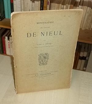 Monographie du Canton de Nieul, Limoges, Imprimerie-Librairie Limousine Ducourtieux, 1894.
