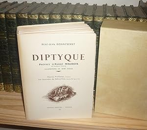 Diptyque, Préface d'André Maurois. Illustrations de René Joquel, Nontron, Editions Greffard, 1962.