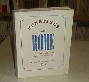 Prestiges de Rome, dessins de Chapelain-Midy, Paris, Maison de la Bonne Presse, 1936.