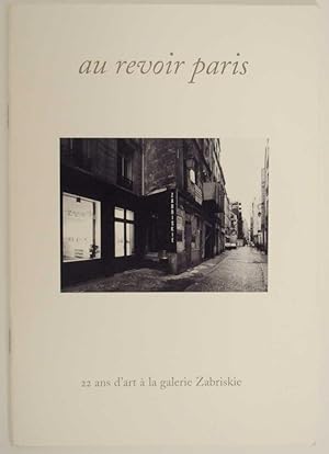 Bild des Verkufers fr Au Revoir Paris zum Verkauf von Jeff Hirsch Books, ABAA