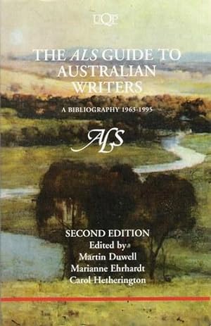 Seller image for The ALS guide to Australian writers: A bibliography 1963-1995 (UQP studies in Australian literature) 2nd Edition for sale by Caerwen Books