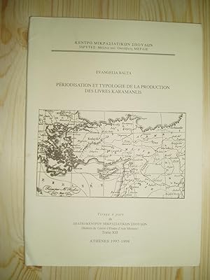 Seller image for Periodisation et typologie de la production des livres karamanlis for sale by Expatriate Bookshop of Denmark