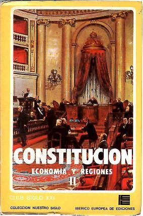 Imagen del vendedor de CONSTITUCION, ECONOMIA Y REGIONES (II). a la venta por Librera Javier Fernndez