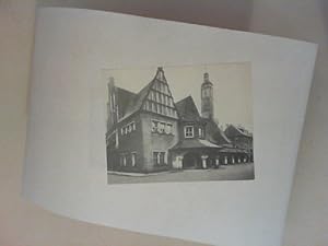 Das Rathaus in Löwenberg [schwarz-weiß-Postkarte]