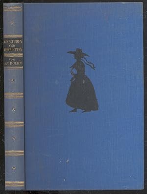 Bild des Verkufers fr Miniaturen und Silhouetten: Ein Kapitel Aus Kulturgeschichte Und Kunst zum Verkauf von Between the Covers-Rare Books, Inc. ABAA