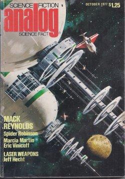 Imagen del vendedor de ANALOG Science Fiction/ Science Fact: October, Oct. 1977 a la venta por Books from the Crypt