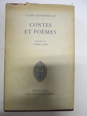 Seller image for Contes et poemes (Edinburgh University publications series) for sale by Goldstone Rare Books