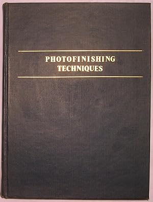 Seller image for Photofinishing Techniques and Equipment for sale by The Glass Key