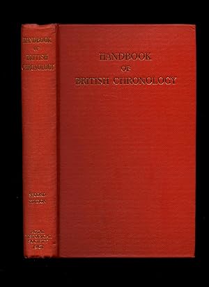 Image du vendeur pour Handbook of British Chronology mis en vente par Little Stour Books PBFA Member