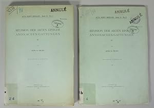 Seller image for Revision der Arten einiger Anonaceen-Gattungen, III. und IV. Teil. (Acta Horti Bergiani, Band 12, No. 1 und No. 2). for sale by Antiquariat Bookfarm