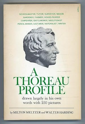 Imagen del vendedor de A Thoreau Profile a la venta por Andmeister Books