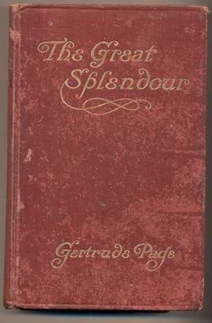 Seller image for The Great Splendour for sale by Ken Sanders Rare Books, ABAA