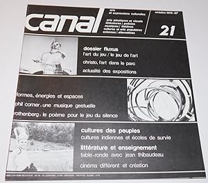 Image du vendeur pour CANAL 21: Jounal mensuel d'arts et d'expressions culturelles. (Octobre 1978) mis en vente par Blue Mountain Books & Manuscripts, Ltd.