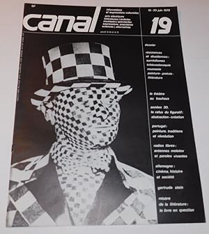 Immagine del venditore per CANAL 19: (Journal d'informations culturelles). 15-30 juin 1978. (Cover title) venduto da Blue Mountain Books & Manuscripts, Ltd.