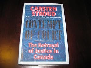 Seller image for Contempt of Court for sale by By The Lake Books