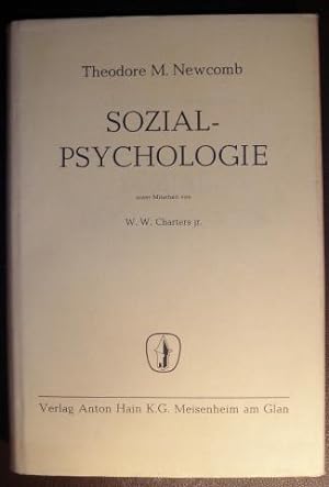 Sozialpsychologie. Unter Mirarbeit von W. W. Charters jr. Aus dem Amerikanischen von Leo Canders.