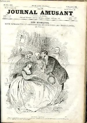 Image du vendeur pour LE JOURNAL AMUSANT N 515 : LES BIBELOTS, LES ANIMAUX MALADES DE LA PEUR, SCENES BOURGEOISES, FANTASIAS, CROQUIS MILITAIRES, CHRONIQUE THEATRALE mis en vente par Le-Livre