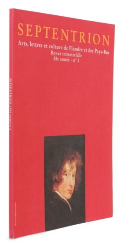 Imagen del vendedor de Septentrion, Arts, lettres et culture de Flandre et des Pays-Bas, 28e anne, n2 a la venta por Abraxas-libris