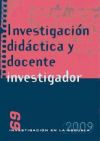 Imagen del vendedor de Investigacin didctica y docente investigador a la venta por Agapea Libros