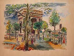 L'ARC DE TRIOMPHE. (1956).