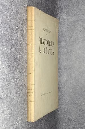 Image du vendeur pour HISTOIRES DE BETES. ILLUSTRATIONS DE H. DELUERMOZ. mis en vente par Librairie du Chteau de Capens