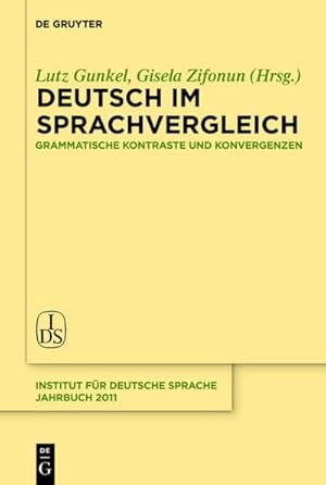 Seller image for Deutsch im Sprachvergleich : Grammatische Kontraste und Konvergenzen for sale by AHA-BUCH GmbH