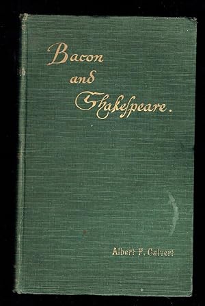 Image du vendeur pour Bacon and Shakespeare mis en vente par Sonnets And Symphonies