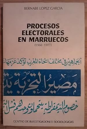 Seller image for Procesos electorales en Marruecos (1960-1977) for sale by La Leona LibreRa
