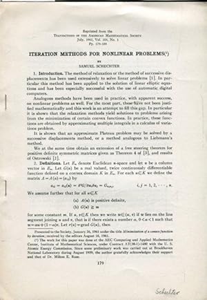 ITERATION METHOD FOR NONLINEAR PROBLEMS.